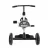Bicicleta pentru copii PM TRICICLETA KIKKABOO WOW ME GREY