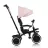 Bicicleta pentru copii PM TRICICLETA LIONELO BERRY PINK ROSE