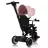 Bicicleta pentru copii PM TRICICLETA LIONELO BERRY PINK ROSE