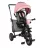 Bicicleta pentru copii PM TRICICLETA LIONELO TRIS CANDY ROSE GREY