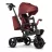 Bicicleta pentru copii PM TRICICLETA LIONELO KORI RED BURGUNDY