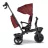 Bicicleta pentru copii PM TRICICLETA LIONELO KORI RED BURGUNDY