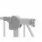Bariera de protectie PM BARA DE PROTECTIE LIONELO TRUUS SLIM LED GREY