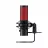 Микрофон HyperX QUADCAST 2, BLACK, MICROPHONE FOR THE STREAMING, ANTI-VIBRATION SHOCK MOUNT, TAP-TO-MUTE SENSOR WITH LED INDICATOR, FOUR SELECTABLE POLAR PATTERNS, INTERNAL POP FILTER, BUILT-IN HEADPHONE JACK, CABLE LENGTH: 3M, BLACK/RED, USB