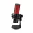 Микрофон HyperX QUADCAST 2, BLACK, MICROPHONE FOR THE STREAMING, ANTI-VIBRATION SHOCK MOUNT, TAP-TO-MUTE SENSOR WITH LED INDICATOR, FOUR SELECTABLE POLAR PATTERNS, INTERNAL POP FILTER, BUILT-IN HEADPHONE JACK, CABLE LENGTH: 3M, BLACK/RED, USB