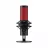 Микрофон HyperX QUADCAST 2, BLACK, MICROPHONE FOR THE STREAMING, ANTI-VIBRATION SHOCK MOUNT, TAP-TO-MUTE SENSOR WITH LED INDICATOR, FOUR SELECTABLE POLAR PATTERNS, INTERNAL POP FILTER, BUILT-IN HEADPHONE JACK, CABLE LENGTH: 3M, BLACK/RED, USB
