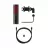Микрофон HyperX QUADCAST 2, BLACK, MICROPHONE FOR THE STREAMING, ANTI-VIBRATION SHOCK MOUNT, TAP-TO-MUTE SENSOR WITH LED INDICATOR, FOUR SELECTABLE POLAR PATTERNS, INTERNAL POP FILTER, BUILT-IN HEADPHONE JACK, CABLE LENGTH: 3M, BLACK/RED, USB