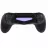 Gamepad GEMBIRD Wireless Gamepad Gembird JPD-PS4BT-02, for PS4+PC, 2 analog joysticks, 4-way D-pad, 4 action buttons, Dual vibration, 3.5mm, 600mAh, 2.4Ghz+BT, Black
