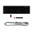 Gaming keyboard HyperX Gaming Keyboard HyperX Alloy Origins PBT, Mechanical, Tactile SW, PBT Keycaps, Aluminum, Onboard Memory, Game Mode, RGB, EN, 1.8m, USB, Black