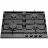 Plita incorporabila cu gaz BACKER NONA 6033 TIMER LIGHT, Black