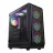Carcasa fara PSU GAMEMAX CASE ATX  FORGE AB, W/O PSU, 0.5MM, 6X120MM ARGB, FRONT MESH, TEMPERED GLASS, DUST FILTER, 1XUSB-C, 1XUSB2.0, 1XUSB3.0, 3X2.5", 2X3.5", BLACK