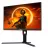 Monitor AOC 27.0"  IPS LED Q27G3XMN/BK QHD BORDERLESS BLACK (1MS, 3000:1, 250CD, 2560X1440, 178°/178°, REFRESH RATE 180HZ, 2 X HDMI2.0, DISPLAYPORT, AMD FREESYNC PRO, HEIGHT ADJUSTMENT, AUDIO LINE-OUT, VESA)