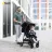 Carucior PM CARUCIOR DE PLIMBARE HAUCK RAPID 4 BLACK
