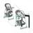 Scaun de masa PM SCAUN DE MASA HAUCK SIT N RELAX 2IN1 HEARTS