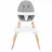 Scaun de masa PM SCAUN DE MASA 3IN1 KIKKABOO MULTI GREY 2023