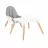 Scaun de masa PM SCAUN DE MASA 3IN1 KIKKABOO MULTI GREY 2023