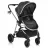 Коляска PM Carucior transformabil 2in1 Moni Kali Black