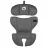 Автокресло детская PM Scaun auto 0-36kg  (I-Size) Lionelo Izzy Blcak Grey