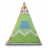 Manej PM CORT PENTRU JOC MONI BABY TIPI RED