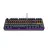 Gaming keyboard TRUST GAMING GXT 834 CALLAZ TKL MECHANICAL COMPACT METAL TOP PLATE KEYBOARD,OUTEMU LINEAR MECHANICAL RED SWITCHES, MULTICOLOUR LED ILLUMINATION, 87 KEYS, 50 MILLION KEY PRESSES, US, 1.8M, USB, BLACK