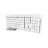 Kit (keyboard+mouse) TRUST ODY II WIRELESS SILENT KEYBOARD AND MOUSE SET, SILENT KEYS AND MOUSE BUTTONS, 800-1600 DPI, SPILL-RESISTANT, KEY TECHNOLOGY - MEMBRANE, QWERTY US, NON-REFLECTIVE FLAT SURFACE, WHITE