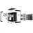 Carcasa fara PSU be quiet! Case ATX be quiet! Ligh Base 600 LX, w/o PSU, 4x120mm ARGB fan, ARGB strips, Front & Side TG, DF, VGA holder, USB-C, 2xUSB3.2, 1x3.5", 2x2.5", Black