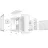 Carcasa fara PSU be quiet! Case EATX be quiet! Ligh Base 900 FX, w/o PSU, 4x140mm ARGB fans, ARGB strips, Front & Side TG, DF, VGA holder, USB-C, 2xUSB3.2, 1x3.5", 4x2.5", White