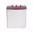 Masina de spalat rufe semiautomata NOBELTEK NSWM 5.3R (White/Red), 5 kg, 1350 rpm, Alb/Rosu