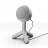 Microfon LOGITECH MICROPHONES  YETI ORB RGB, CONDENSER, CARDIOID, BLUE VO!CE, 24-BIT/48KHZ, 70HZ-20KHZ, 117DB, RGB, USB, WHITE