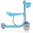 Trotineta PM TROTINETA PT COPII MONI BUBBLEGUM BLUE