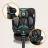 Scaun auto pentru copii PM SCAUN AUTO 0-36KG (I-SIZE) ISOFIX LIONELO NAVY BLACK TURQUOISE, ROTATIV 360