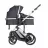 Carucior PM CARUCIOR TRANSFORMABIL 3IN1 KIKKABOO DARLING DARK GREY 2024