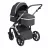 Carucior PM CARUCIOR TRANSFORMABIL 3IN1 KIKKABOO DARLING DARK GREY 2024
