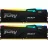RAM KINGSTON 32GB DDR5-6000MHZ  FURY BEAST RGB (KIT OF 2X16GB) (KF560C30BBEAK2-32), CL30-36-36, 1.4V, AMD EXPO 1.0/INTEL XMP 3.0, BLACK