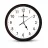 Ceas de perete ESPERANZA CLOCK WALL  LOS ANGELES  EHC015W WHITE,  30 CM, PLASTIC FRAME, QUIET MOVEMENT, HOOK FOR EASY INSTALLATION, POWER: 1X AA BATTERY (NOT INCLUDED)
