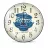 Настенные часы ESPERANZA Clock Wall Esperanza MARSEILLE  EHC018M White,  30 cm, (text: Home Cooking), plastic frame, Quiet movement, hook for easy installation, Power: 1x AA battery (not included)