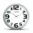 Ceas de perete ESPERANZA CLOCK WALL  ZURICH  EHC013W WHITE,  25 CM, PLASTIC FRAME, QUIET MOVEMENT, HOOK FOR EASY INSTALLATION, POWER: 1X AA BATTERY (NOT INCLUDED)