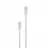 Cablu Cellular Line TYPE-C TO TYPE-C CABLE CELLULAR, POWER BRAIDED, 2.5M, WHITE