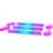 Smart lamp GOVEE WALL LAMPS GLIDE RGBIC WALL LIGHT (6+1), Wi-Fi + BT, Multicolor, Diffused RGBIC Light Effects, No Hub Required, Flexible Installation, 40+ Stunning Scene Modes & Music Modes, Customizable Design Layout, App, Control Box, Voice Control