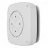 Detector de fum Ajax WIRELESS SECURITY FIRE DETECTOR "FIREPROTECT 2 RB", WHITE, HEAT/SMOKE/CO SENSOR