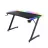 Геймерский компьютерный стол TRUST GAMING RGB DESK GXT 710 LUMINUS PRO,120X60CM, FSC®-CERTIFIED WOOD WITH ANTI-SCRATCH TOP LAYER WITH CARBON LOOK, EDGE-INTEGRATED RGB LED LIGHTING ON 3 SIDES, WIRELESS CHARGER, ON-DESK TOUCH CONTROLS,  HEIGHT-ADJUSTABLE FEET, CUP HOLDER, HEADSET