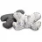 Accesorii pentru carucior PM SET LENJERIE 8 PIESE ELEGANCE MARO
