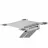 Cooling pad GEMBIRD NOTEBOOK RISER  NBS-D1-03, UP TO 15.6'', ALUMINUM, FOLDABLE, SILICONE PAD, UP TO 5KG, HEIGHT/ANGLE ADJUSTMENT, SILVER