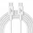 Incarcator Rivacase Wall Charger Rivacase PS4101 WD4, + Type-C to Type-C Cable, 1 port, 20W PD USB-C, White