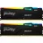 Модуль памяти KINGSTON 16GB DDR5-6000MHz Kingston FURY Beast RGB (Kit of 2x8GB) (KF560C30BBEAK2-16), CL30-36-36, 1.4V, AMD EXPO 1.0/Intel XMP 3.0, Black