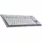 Gaming keyboard LOGITECH GAMING WIRELESS KEYBOARD  G915 X TLK, MECHANICAL, ULTRA THIN, GL TACTILE, ALUMINUM, MEDIA СONTROLS, VOLUME ROLLER, RGB, 2.4GHZ+BT, EN, WHITE