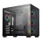Carcasa fara PSU DEEPCOOL CASE ATX  CG530 4F, W/O PSU, 4X120MM ARGB FANS, 2XUSB3.0, USB-C, FRONT & SIDE TEMPERED GLASS, DUAL-CHAMBER DESIGN, DF, 2X2.5", 2X3.5", BLACK