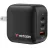 Incarcator VERBATIM USB CHARGER  MINI GAN CHARGER 70W, 3 PORT (2 USB-C PD 3.0, 1 USB-A QC 3.0), US PLUG WITH EU AND UK ADAPTORS, FIREPROOF MATERIAL, BLACK