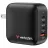 Incarcator VERBATIM USB CHARGER  MINI GAN CHARGER 100W, 4 PORT (3 USB-C PD 3.0, 1 USB-A QC 3.0), US PLUG WITH EU AND UK ADAPTORS, FIREPROOF MATERIAL, BLACK