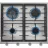 Plita incorporabila cu gaz TEKA EX 60.1 4G AI AL DR CI NTB, Inox